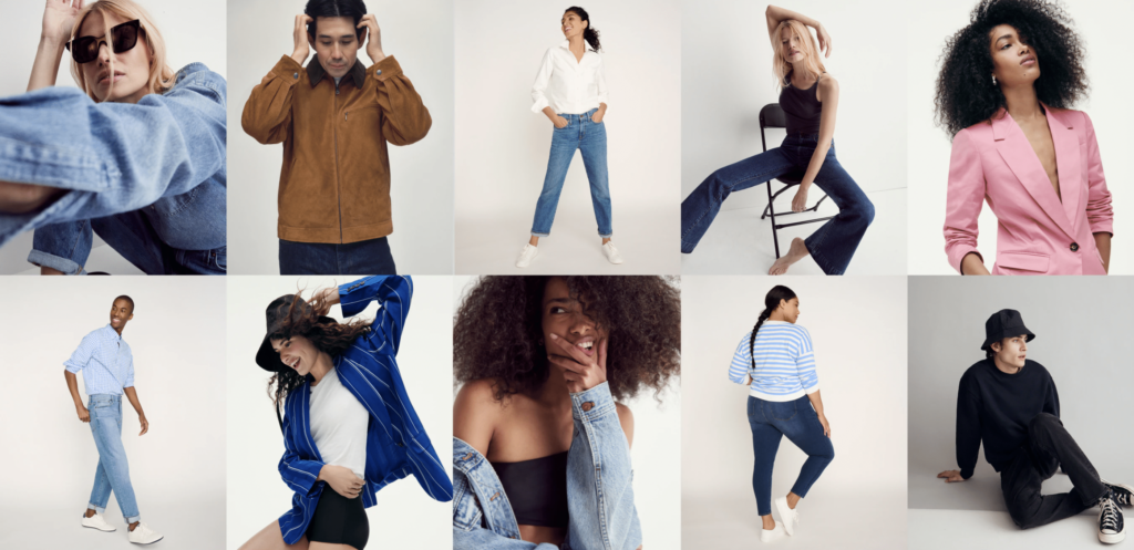 jcrew add with lots of different people