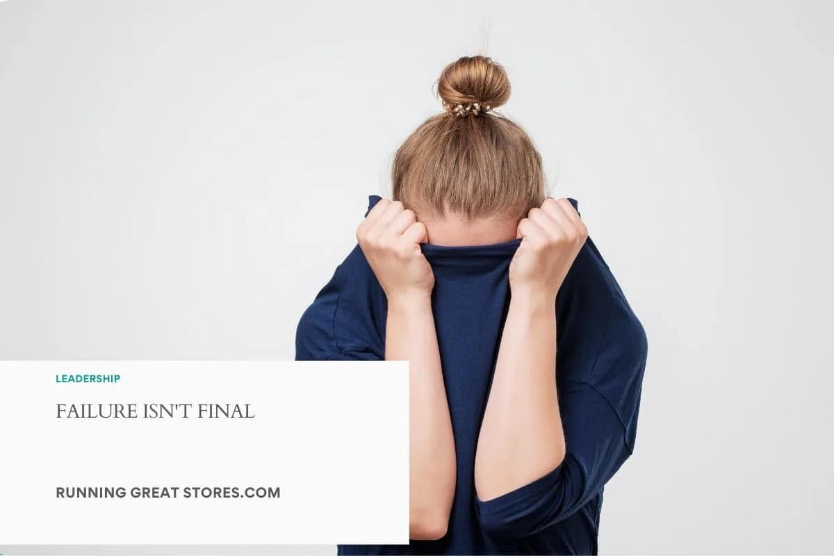 Featured image for “Failure isn't Final”