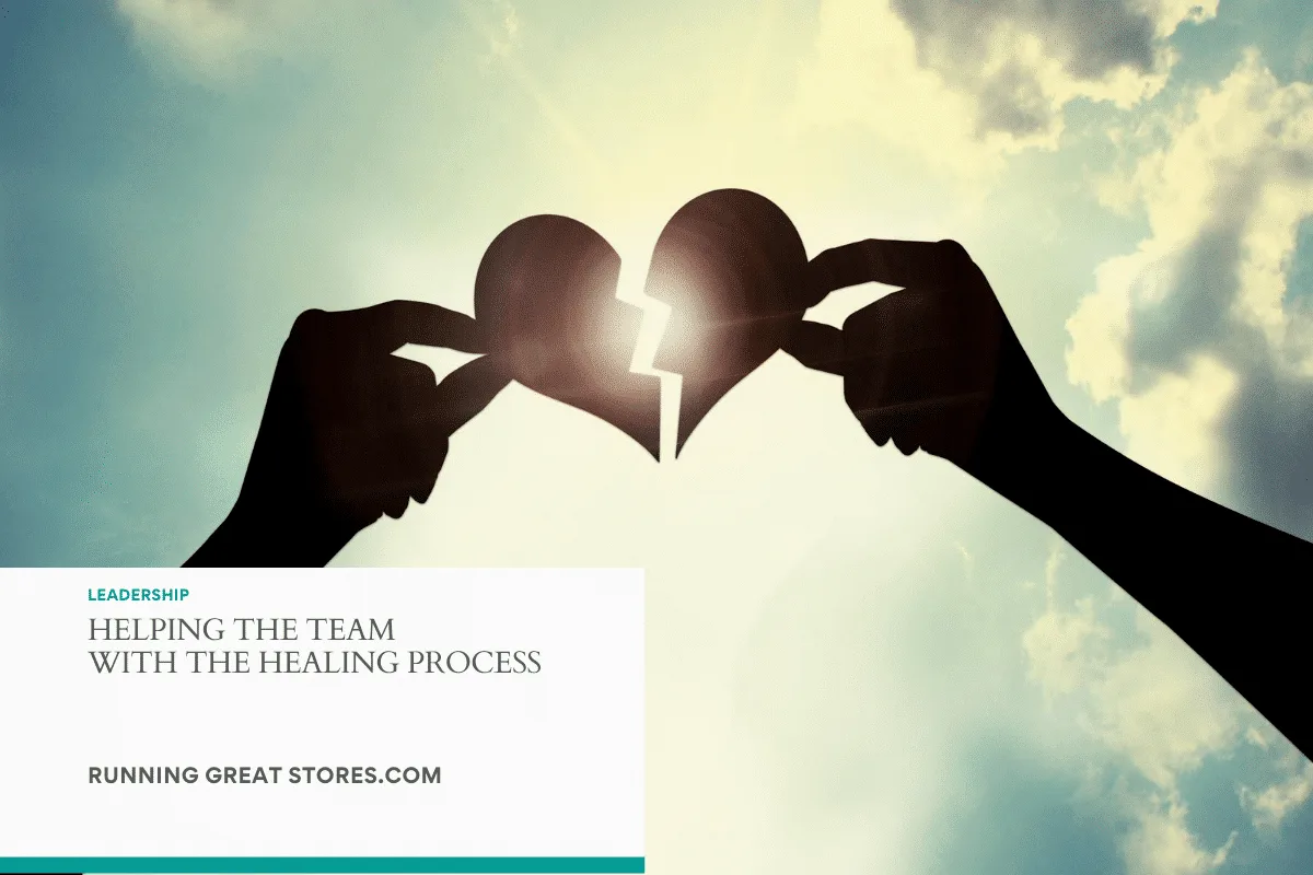 Featured image for “Helping the Team with the Healing Process”